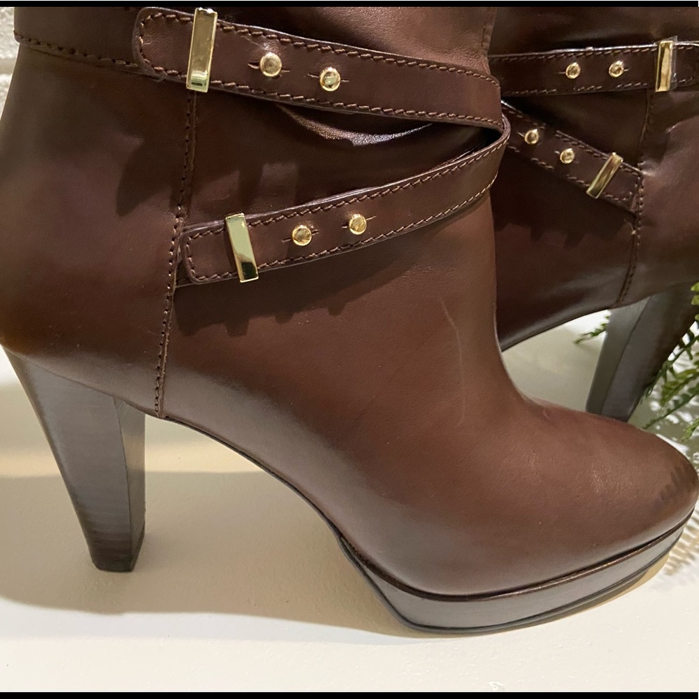 Cole Haan Riding Leather Boot - Picture 2 of 8